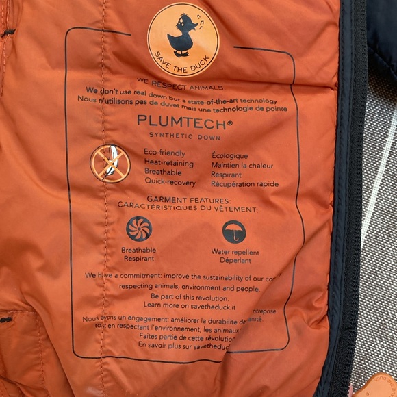Save The Duck ultra light jacket - size 8 - Picture 7 of 11